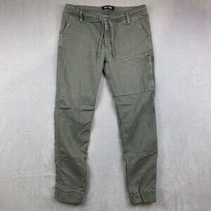 DU/ER Mens Pants 33 Green N2X Slim Fit No Sweat Jogger Tapered Performance 33x29